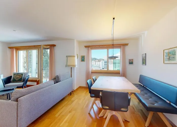 公寓 Abitaziun Ova Cotschna 3b - 圣莫里茨